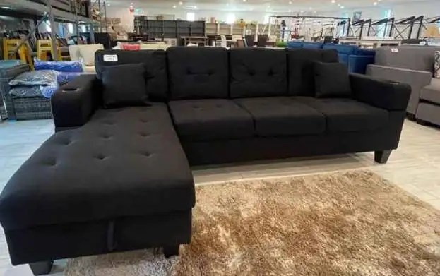 Summer Sale Sectional Sofa New Elegant Living Room Couch Modern in Couches & Futons in City of Montréal - Image 5