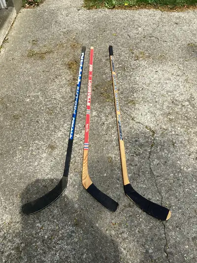 Hockey sticks for sale, View more