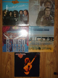 5 Old records for sale