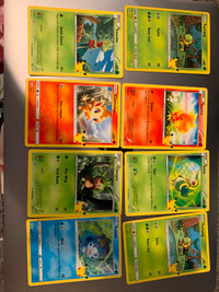 Unused excellent condition - 20 Pokemon cards