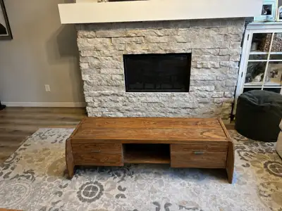 Solid Wood Entertainment Cabinet / TV Console – 58”, View more