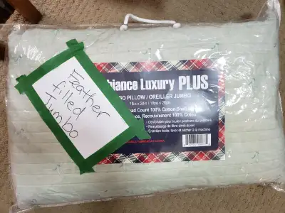 ** JUMBO PILLOW ** - reduced, View more
