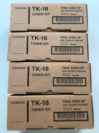 4 Kyocera Printer Toner Kits Ecoysys 1020 Series