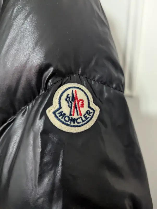 Moncler Fulmarus Puffer Fur Down Long Jacket Black Size 6 / XXL in Women's - Tops & Outerwear in Mississauga / Peel Region - Image 4