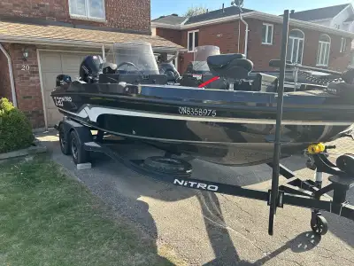 Fully loaded low hours approx 135 Try your trades Bass boat Corvette Trx Hellcat Let me know what u...