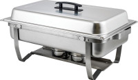 PROFESSIONAL CATERING/CHAFFER WITH WARMING UNIT