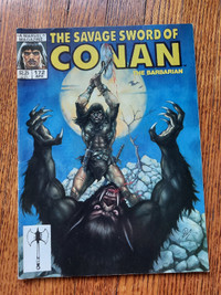 Savage Sword of Conan Magazine #172 Marvel Comics 1990