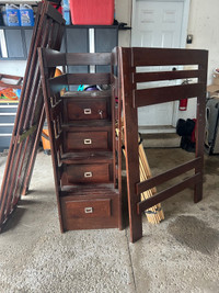 Bunk Bed with stairs