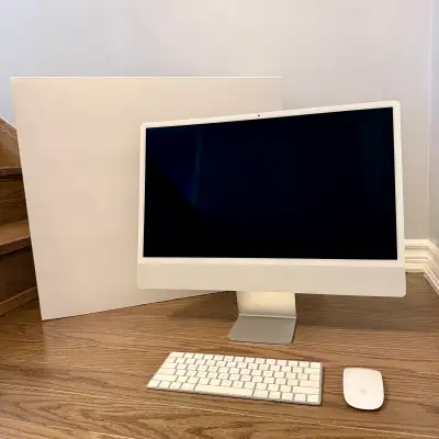 M1 / 2021 IMac 24" / 8GB RAM / 256GB SSD - *Excellent Condition*, View more
