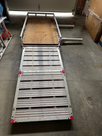 Cargo rack for travel trailer / RV