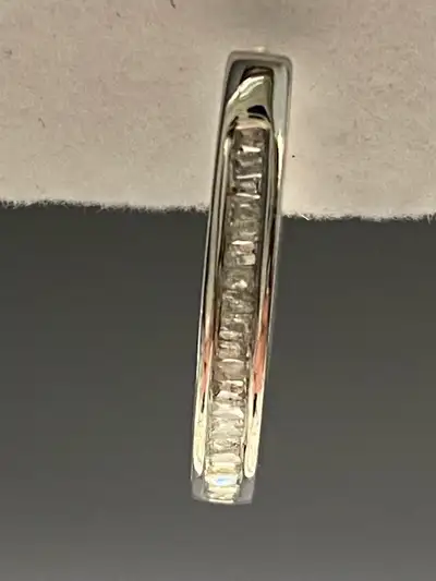 Diamond baguette Earrings, View more