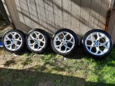 Set of four Tires DOT 1915 Taken off a BMW X3 SUV Like new, really nice condition Pick up only