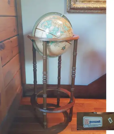 Vintage Globe Cram’s Imperial Antique, View more