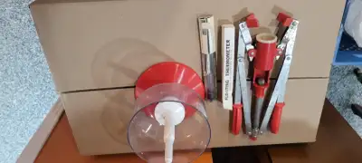 Bottle corker and wine bottle sterilizer