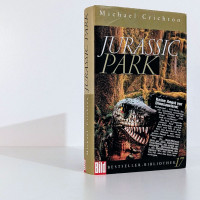 Jurassic Park German Hardcover Book