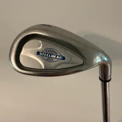 Club: Callaway X14 Approach Wedge right handed Shaft: Callaway Steel Grip: Winn DriTac Oversize Trad...
