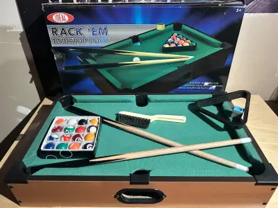 Table miniature de pool Rackem, View more