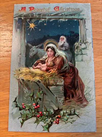Vintage Tuck's Christmas Postcard, View more