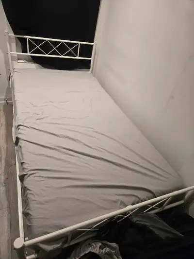 Mattress plus frame perfect condition negotiable, View more