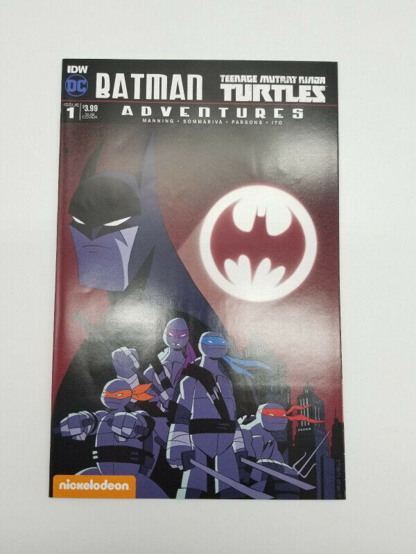 Batman Teenage Mutant Ninja Turtles Adventures #1 SUB Cover IDW dans Jouets et jeux  à Longueuil/Rive Sud