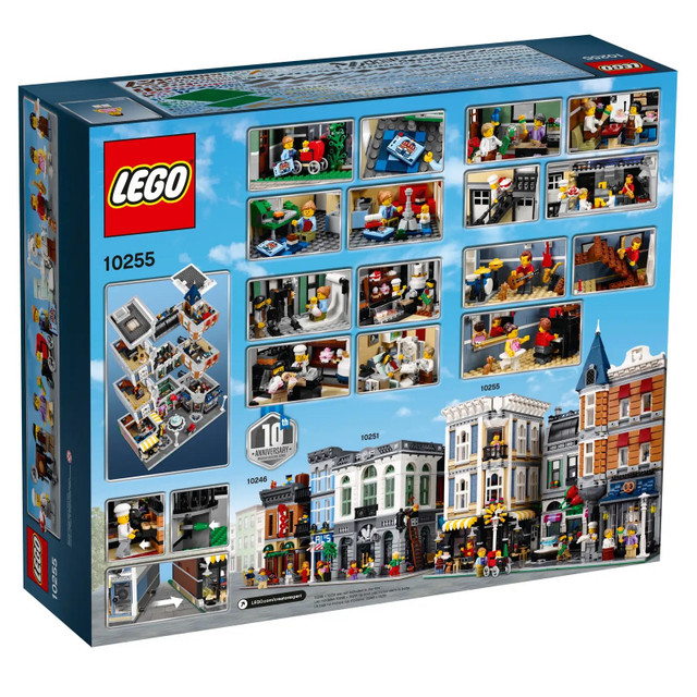 LEGO CREATOR EXPERT 10255 ASSEMBLY SQUARE NEW FACTORY SEALED BOX in Toys & Games in Edmonton - Image 2