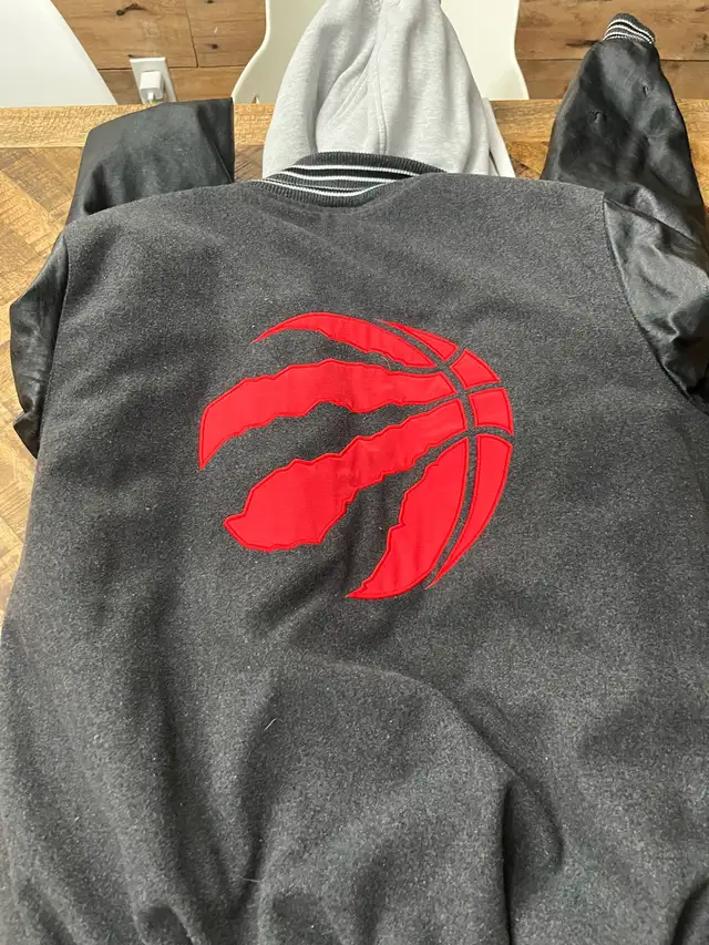 Raptors varsity or maple leafs  varsity jacket  in Men's in City of Toronto - Image 8