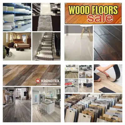 SUPER FLOORING SALE ON CALL MIKE 416-990-9390 CARPET HARDWOOD FLOORING ENGINEERED WOOD GERMAN LAMINA...