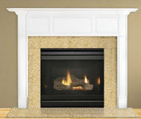 32" viewing area Direct Vent Fireplace with 19000 BTU