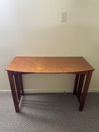 Office Desk with side table