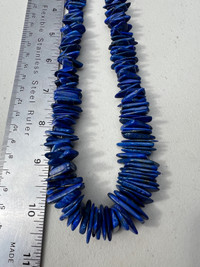 Lapis Lazuli Natural Stone Necklace Unique
