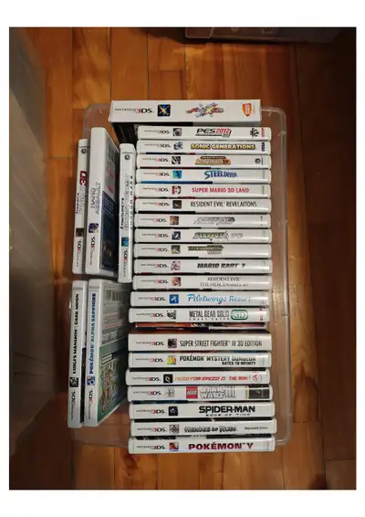 3DS/DS/Wii/WiiU video game bundle, Voir plus