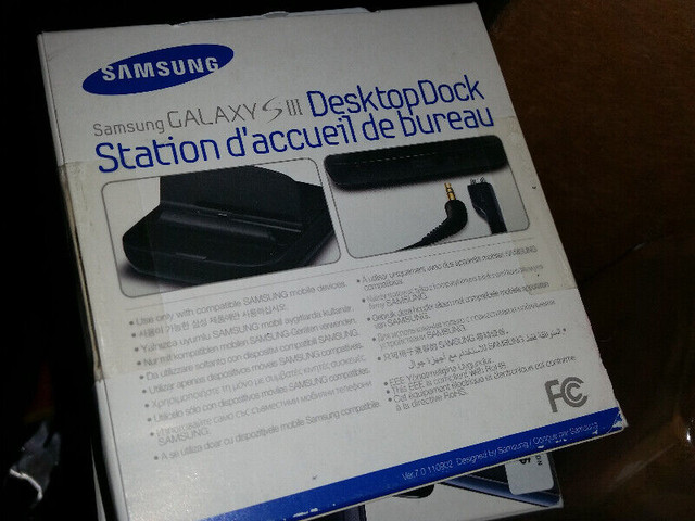 NEW galaxy note ii extra battery kit $25 galaxy siii desktop doc dans Autre  à Ville de Montréal - Image 4