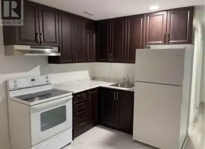 One bedroom basement apartment available for rent. Separate entrance, private kitchen and washroom....