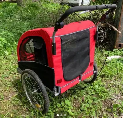 Avsom Dog Bike Trailer Stroller, View more