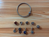 Authentic Pandora bracelet and charms over 50% off retail price!