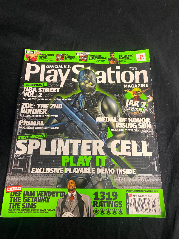 Rare 2003 Play Station Magazines in Arts & Collectibles in Moncton - Image 2