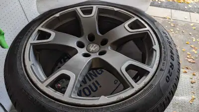Pirelli Scorpion winter tires Came off Maserati Levante. Nereo rims Tires only used 1 winter. Dimens...