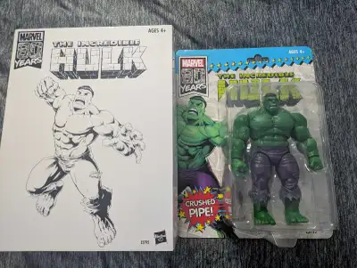2019 SDCC Excl. Marvel Legends 80th Anniversary Green Hulk, View more