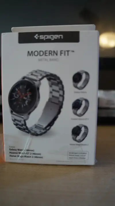 Spigen Modern Fit Galaxy Watch Band. 46 mm Galaxy Watch, Honor Watch GT 2 and Honor Magic Watch 2. T...