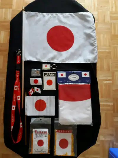 Al items shown for Japan sold in a group for $50. or pieces sold separately.
