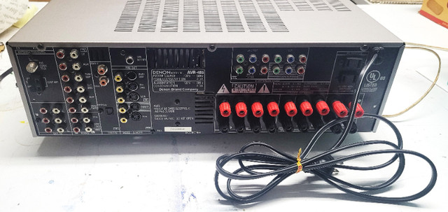Denon AVR 486 AV Surround Sound Receiver in Stereo Systems & Home Theatre in Oshawa / Durham Region - Image 3