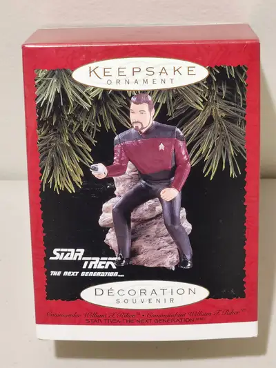 Hallmark Star Trek Commander William T Riker, View more