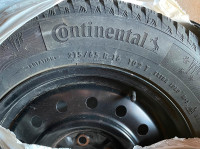 Winter tires on rims for sale