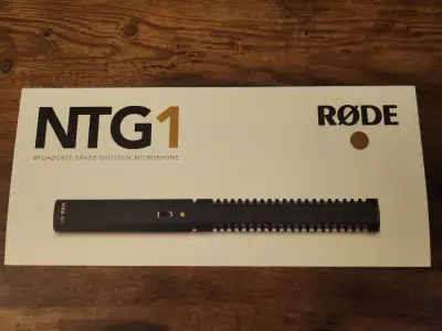 Rode NTG1 Shotgun Microphone, View more