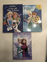 Frozen Novels  (2 Hardcover 1 Paperback)