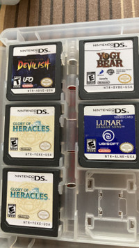 Lot de DS variés