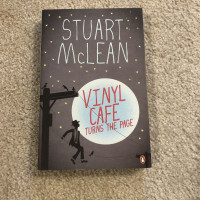 Vinyl Cafe turns the page book by Stuart McLean