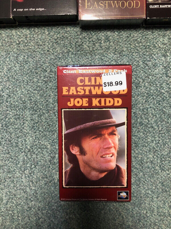 Vintage Clint Eastwood VHS Movies in CDs, DVDs & Blu-ray in Moncton - Image 2