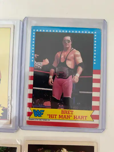 Bret the Hitman Hart rookie OPC, View more