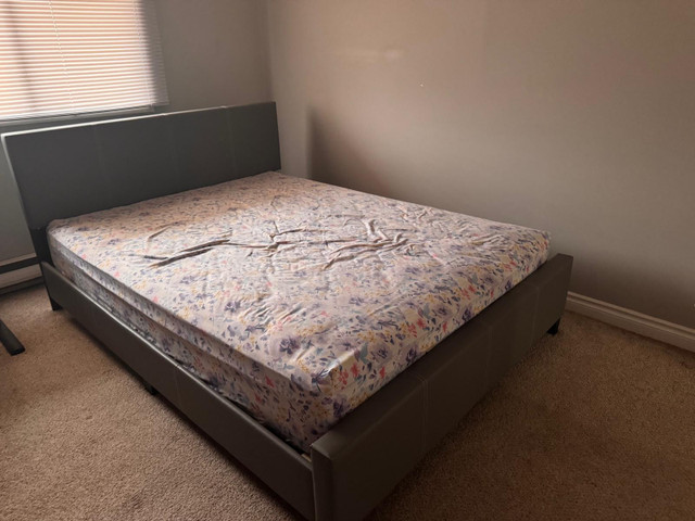 High Standard New Queen Mattress and frame only in $749 in Beds & Mattresses in Regina - Image 4